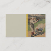 野球ポスター 名刺 (正面)