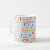野球マグ コーヒーマグカップ (正面左)