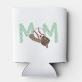 野球ママグリーントレフォイルスポ名門私立校風のートママ 缶クーラー (裏面)