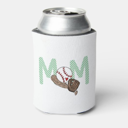 野球ママグリーントレフォイルスポ名門私立校風のートママ 缶クーラー (缶裏面)