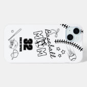 野球ママコケット弓 Case-Mate iPhoneケース (裏面 (横))