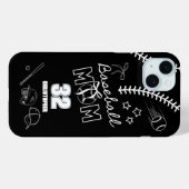 野球ママコケット弓 Case-Mate iPhoneケース (裏面 (横))