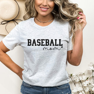 野球ママハート Tシャツ