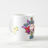 野球ママ コーヒーマグカップ (正面左)