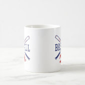 野球ママ コーヒーマグカップ (中央)