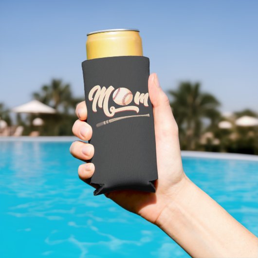 野球ママ スリム缶クーラー (インサイチュ プール)