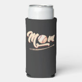 野球ママ スリム缶クーラー (Seltzer正面)