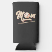 野球ママ スリム缶クーラー (裏面)