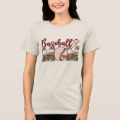 野球ママ トライブレンドＴシャツ (正面)