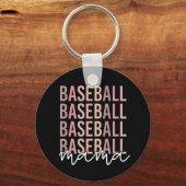 野球ママ |野球のママのプレゼント キーホルダー (正面)