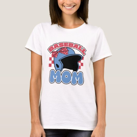 野球ママ Tシャツ (正面)