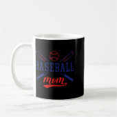 野球ママTシャツ コーヒーマグカップ (左)