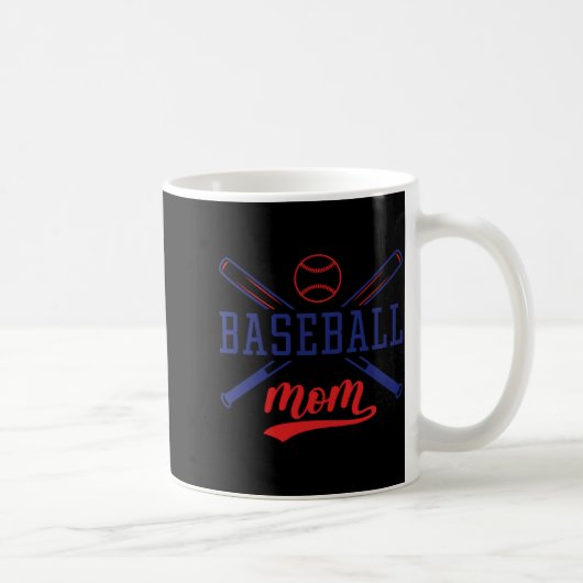 野球ママTシャツ コーヒーマグカップ (右)