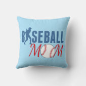 野球マムブルー クッション (裏面)