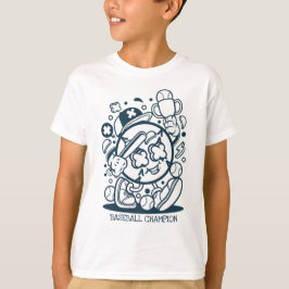 野球マンガのチャンピオン Tシャツ