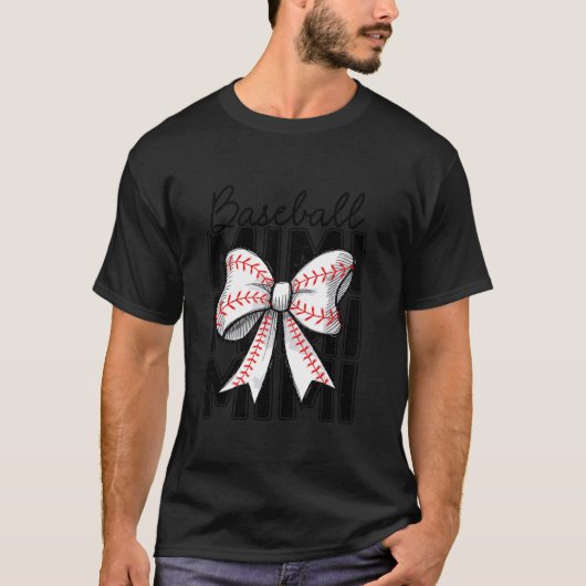 野球ミミコケット野球愛好家の日 Tシャツ (正面)