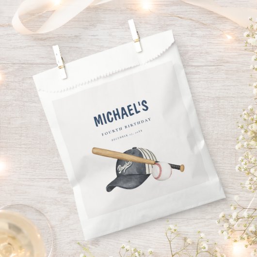 野球モダンのテーマ フェイバーバッグ (クリップ留めされた状態)