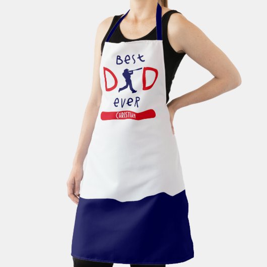 野球モダン最高のパパーエバーファーズデイマグ エプロン (インサイチュ)