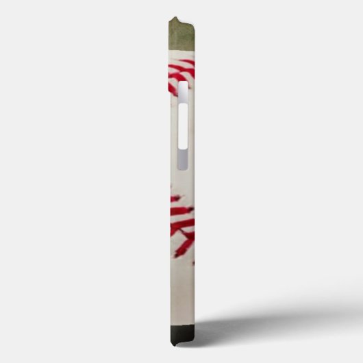 野球モノグラムまたは2-4レター名 Case-Mate iPhoneケース (裏面 / 左)