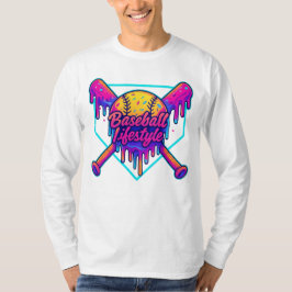 野球ライフスタイルアパレル ユース野球ドリップアイス Tシャツ