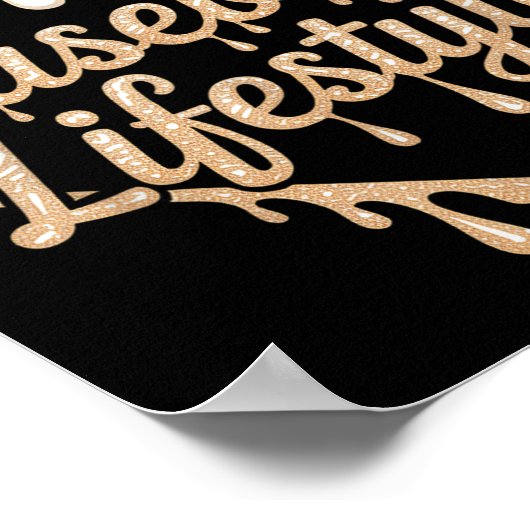 野球ライフスタイル101アパレルユース野球滴 ポスター (角)