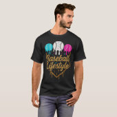 野球ライフスタイル101アパレルユース野球滴 Tシャツ (正面フル)