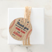 野球ラウンド感謝していユー誕生日 フェイバータグ (インサイチュ)