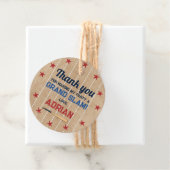 野球ラウンド感謝していユー誕生日 フェイバータグ (インサイチュ)