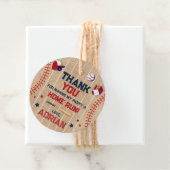 野球ラウンド感謝していユー誕生日 フェイバータグ (インサイチュ)