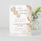 野球ラブスポーツテーマ結婚式招待状 招待状 (スタンド正面)