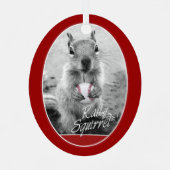 野球ラリー・リス メタルオーナメント (裏面)