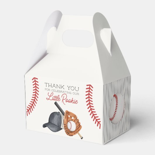 野球リトルルーキーホーム走バースデーパーティー フェイバーボックス (正面サイド)