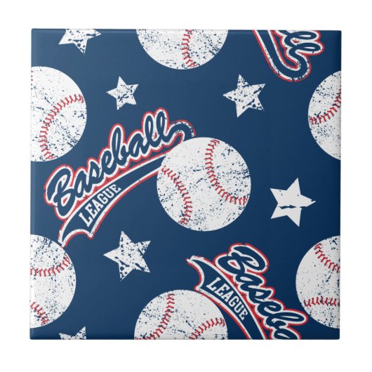 野球リーグ タイル (正面)