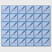 野球リールスラッガーラッピング紙 ラッピングペーパー (フラット)