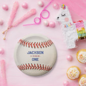 野球ルーキーオブザイヤー誕生日ボーイ ペーパープレート (パーティー)