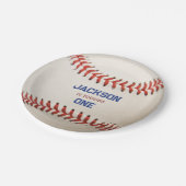 野球ルーキーオブザイヤー誕生日ボーイ ペーパープレート (アングル)