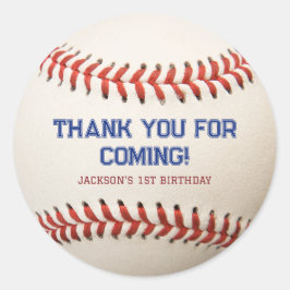 野球ルーキーオブザイヤー誕生日ボーイ ラウンドシール