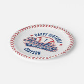 野球ルーキー・オブ・ザ・イヤー1歳のパーティー ペーパープレート (アングル)