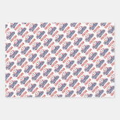 野球ルーキー・オブ・ザ・イヤー1歳のパーティー ラッピングペーパーシート (正面2)