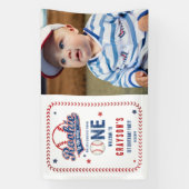 野球ルーキー・オブ・ザ・イヤー1歳のパーティー 横断幕 (縦)