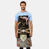 野球レジェンズアンクルチャーリー エプロン (着用した状態)