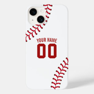 野球レーススポーツチームジャージー名前をカスタムする Case-Mate iPhone 14ケース