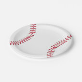 野球レーススポーツテーマオールスター ペーパープレート (アングル)
