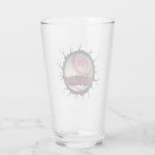 野球ロゴ、野球名前をカスタムする、野球ギフト タンブラーグラス (裏面)