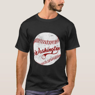野球ワシントンDCチームラブベースボールナショナル Tシャツ