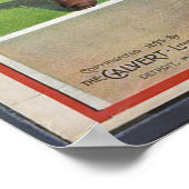 野球ヴィンテージスポーツプリント ポスター (角)