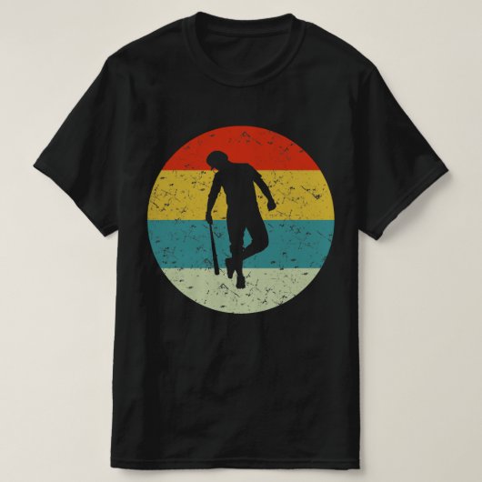 野球ヴィンテージ Tシャツ (デザイン正面)