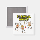 野球三岩 マグネット (正面/裏面)