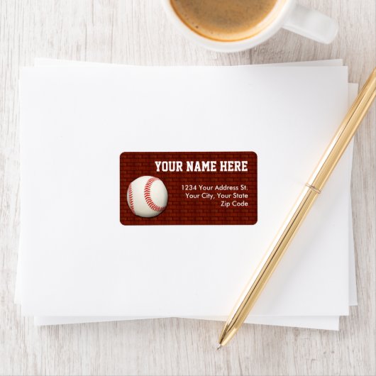 野球住所 シール (インサイチュ)