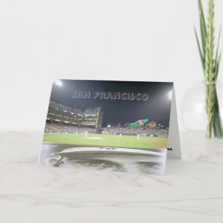 野球公園、サンフランシスコ カード